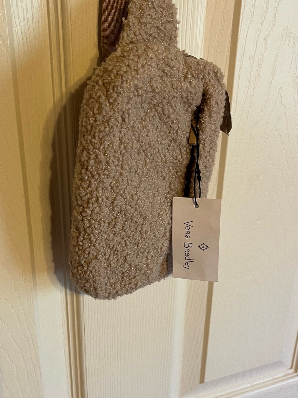 NWT Vera Bradley Faux Fur Mini Belt Bag
